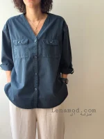 شومیز رز | در 6 رنگ متنوع | در دو سایز 1و2 - Image 4