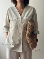 شومیز رز | در 6 رنگ متنوع | در دو سایز 1و2 - Image 7
