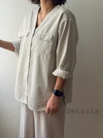 شومیز رز | در 6 رنگ متنوع | در دو سایز 1و2 - Image 15