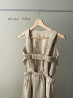 پیراهن بلند | تک رنگ | فریسایز - Image 2