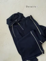 ست آویشو (لیما) | درسه سایز متنوع | رنگبندی مشکی و سرمه ای - Image 8