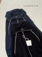 ست آویشو (لیما) | درسه سایز متنوع | رنگبندی مشکی و سرمه ای - Image 4