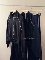 ست آویشو (لیما) | درسه سایز متنوع | رنگبندی مشکی و سرمه ای - Image 10