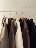 سوییشرت نیم زیپ ( یونیسکس ) | فریسایز | در رنگ های متنوع - Image 11