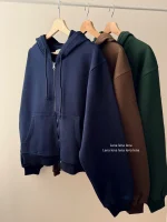 سوییشرت زیپ دار ریوا | فریسایز | ۶ رنگ متنوع - Image 16