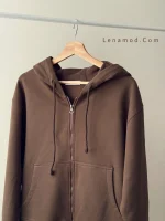 سوییشرت زیپ دار ریوا | فریسایز | ۶ رنگ متنوع - Image 6