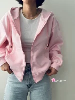 سوییشرت زیپ دار ریوا | فریسایز | ۶ رنگ متنوع - Image 8