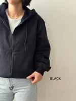 سوییشرت زیپ دار ریوا | فریسایز | ۶ رنگ متنوع - Image 12