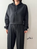 ست هودی شلوار لیندا | فریسایز | در رنگ های متنوع - Image 8