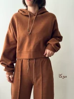 ست هودی شلوار لیندا | فریسایز | در رنگ های متنوع - Image 5