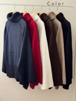 بافت یقه شول قد 70 | فریسایز | در 6 رنگ متنوع - Image 2