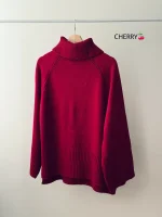 بافت یقه شول قد 70 | فریسایز | در 6 رنگ متنوع - Image 7