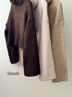 کراپ بافت یقه شول | فریسایز قد50 | 4 رنگ متنوع - Image 13