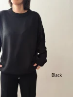 بافت یقه گرد | فریسایز | در رنگ های متنوع - Image 10