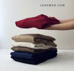 بافت یقه گرد | فریسایز | در رنگ های متنوع