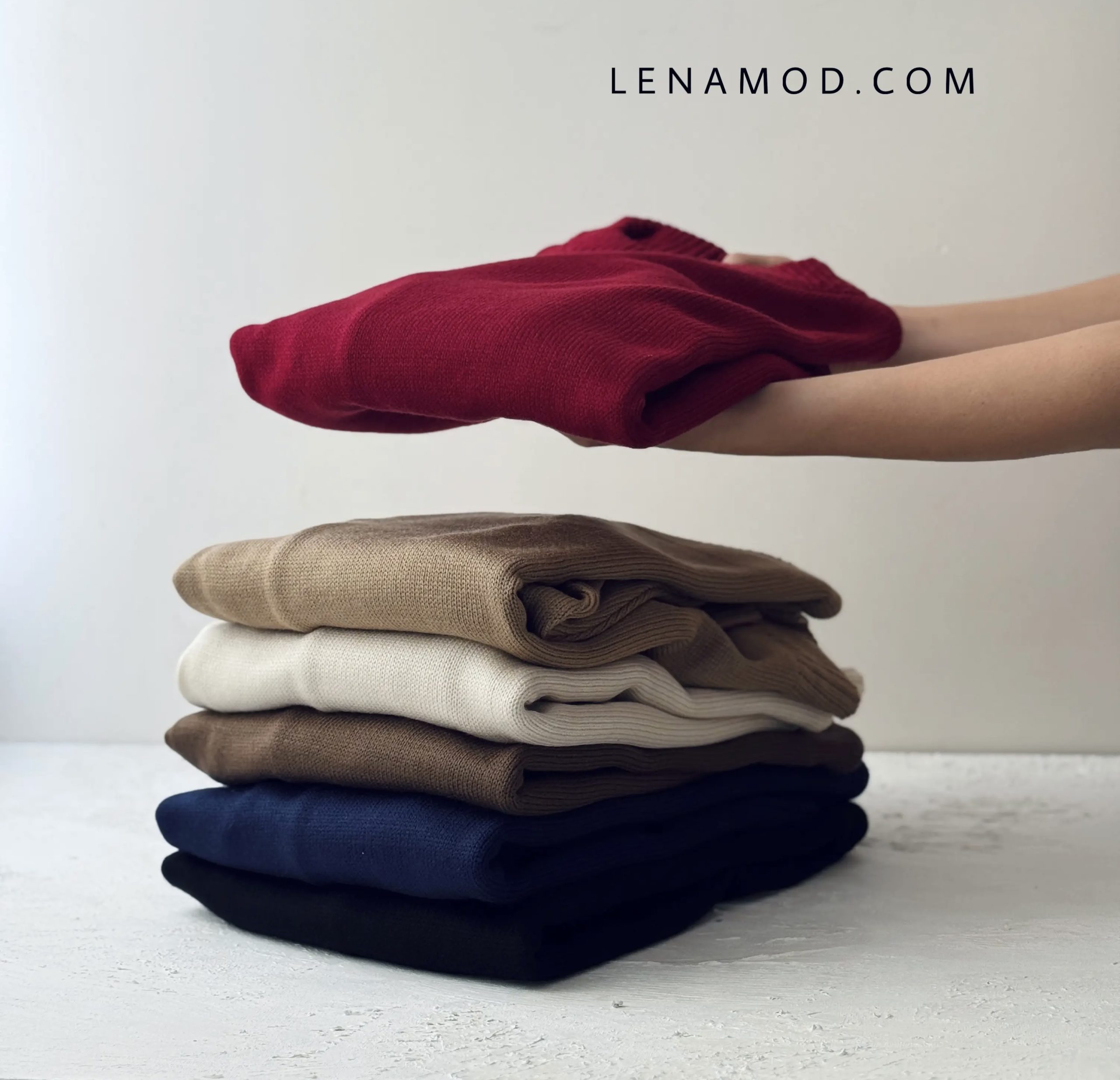 IMG_7018 بافت یقه گرد | فریسایز | در رنگ های متنوع - Image 1