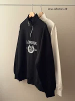 سوییشرت نیم زیپ مناسب خانم و آقا | فریسایز | در 10 رنگ متنوع - Image 16